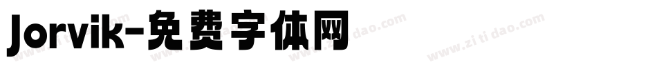 Jorvik字体转换