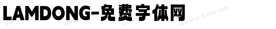 LAMDONG字体转换