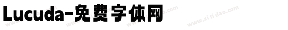 Lucuda字体转换