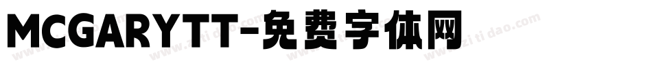 MCGARYTT字体转换