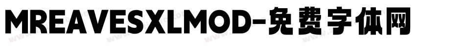 MREAVESXLMOD字体转换