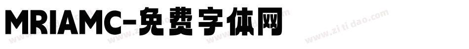 MRIAMC字体转换