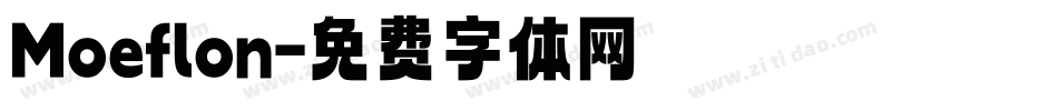 Moeflon字体转换