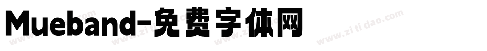 Mueband字体转换