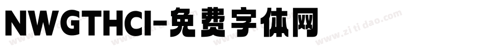 NWGTHCI字体转换
