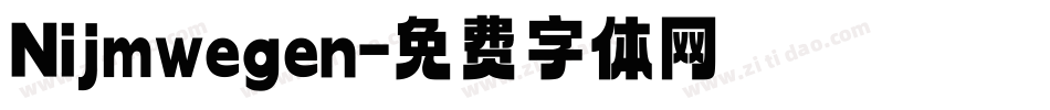 Nijmwegen字体转换