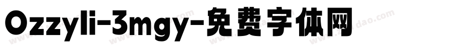 OzzyIi-3mgy字体转换
