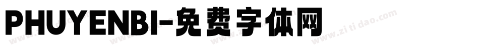 PHUYENBI字体转换