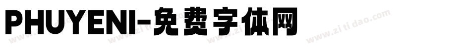 PHUYENI字体转换