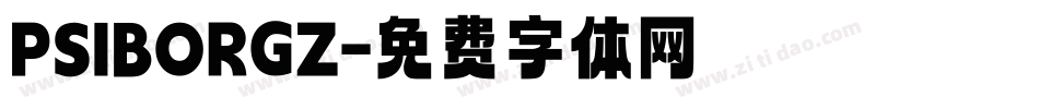 PSIBORGZ字体转换