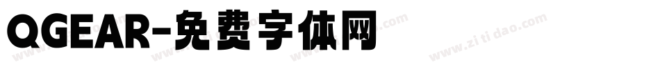 QGEAR字体转换