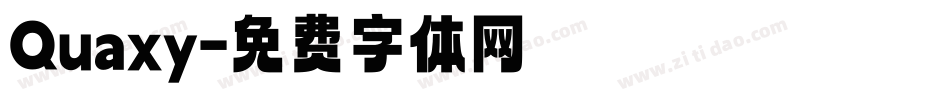 Quaxy字体转换