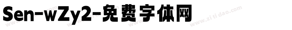 Sen-wZy2字体转换