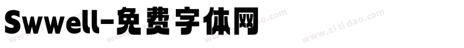 Swwell字体转换