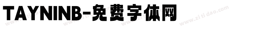 TAYNINB字体转换