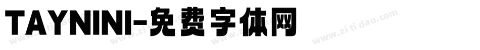 TAYNINI字体转换