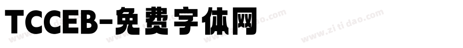 TCCEB字体转换