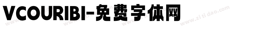 VCOURIBI字体转换