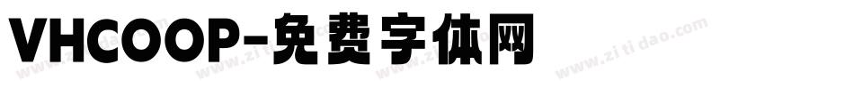 VHCOOP字体转换