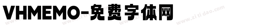 VHMEMO字体转换
