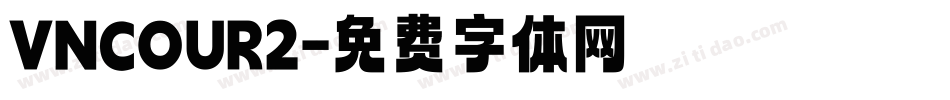 VNCOUR2字体转换