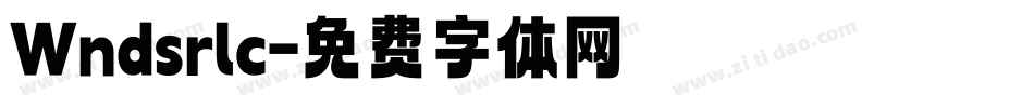 Wndsrlc字体转换