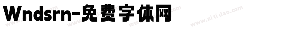Wndsrn字体转换