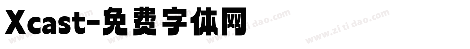 Xcast字体转换