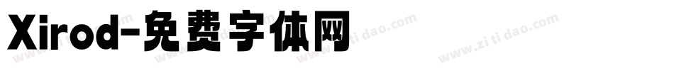 Xirod字体转换