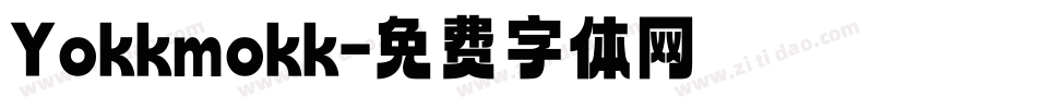 Yokkmokk字体转换