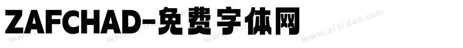 ZAFCHAD字体转换