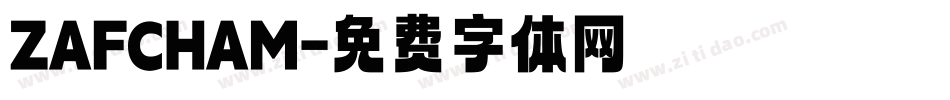 ZAFCHAM字体转换