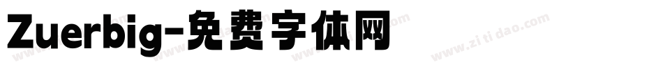 Zuerbig字体转换