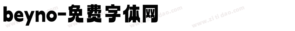 beyno字体转换