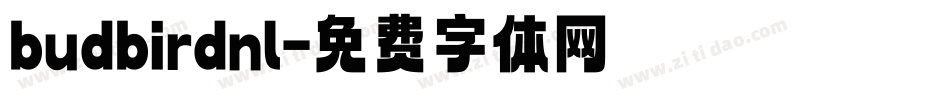 budbirdnl字体转换