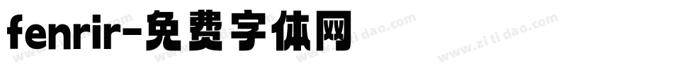fenrir字体转换