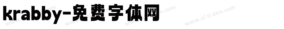 krabby字体转换