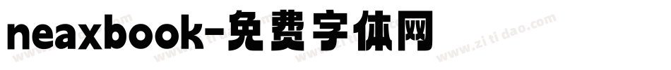 neaxbook字体转换