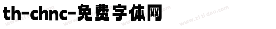 th-chnc字体转换