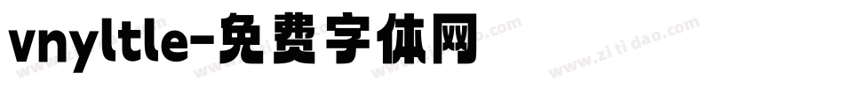 vnyltle字体转换