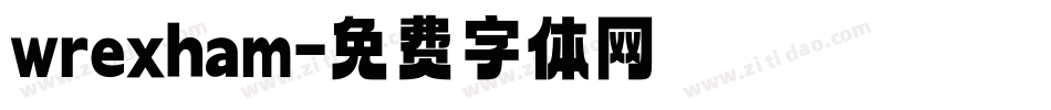 wrexham字体转换