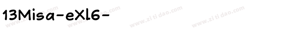 13Misa-eXl6字体转换