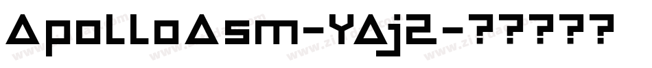 ApolloAsm-YAj2字体转换