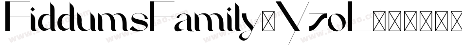 FiddumsFamily-YzoL字体转换