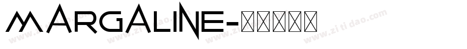 Margaline字体转换