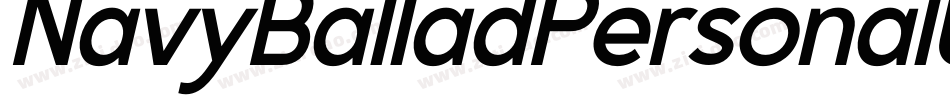 NavyBalladPersonalUse-V3gx字体转换