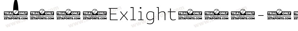 塚源黑体Exlight转换器字体转换