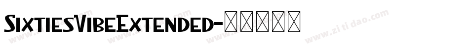 SixtiesVibeExtended字体转换
