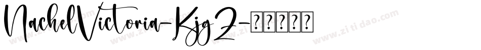 NachelVictoria-KjgZ字体转换