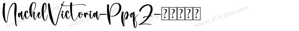 NachelVictoria-PpqZ字体转换